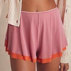 Free People Intimately Mesh Double Layer Shorts Size XS/S NWOT